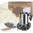 Soy Wax Candle Making Kit Supplies, DIY Art&Crafts Kit for