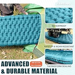 GDREAMT Inflatable Camping Sleeping Pad with