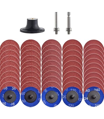 Lot De 100 Disques Abrasifs 75 Mm Grain 80-3000 Pour Papier Abrasif Abrasif Crochet Et Boucle Pour Perceuse, Outil Rotatif Et Papier De Sable Assortiment