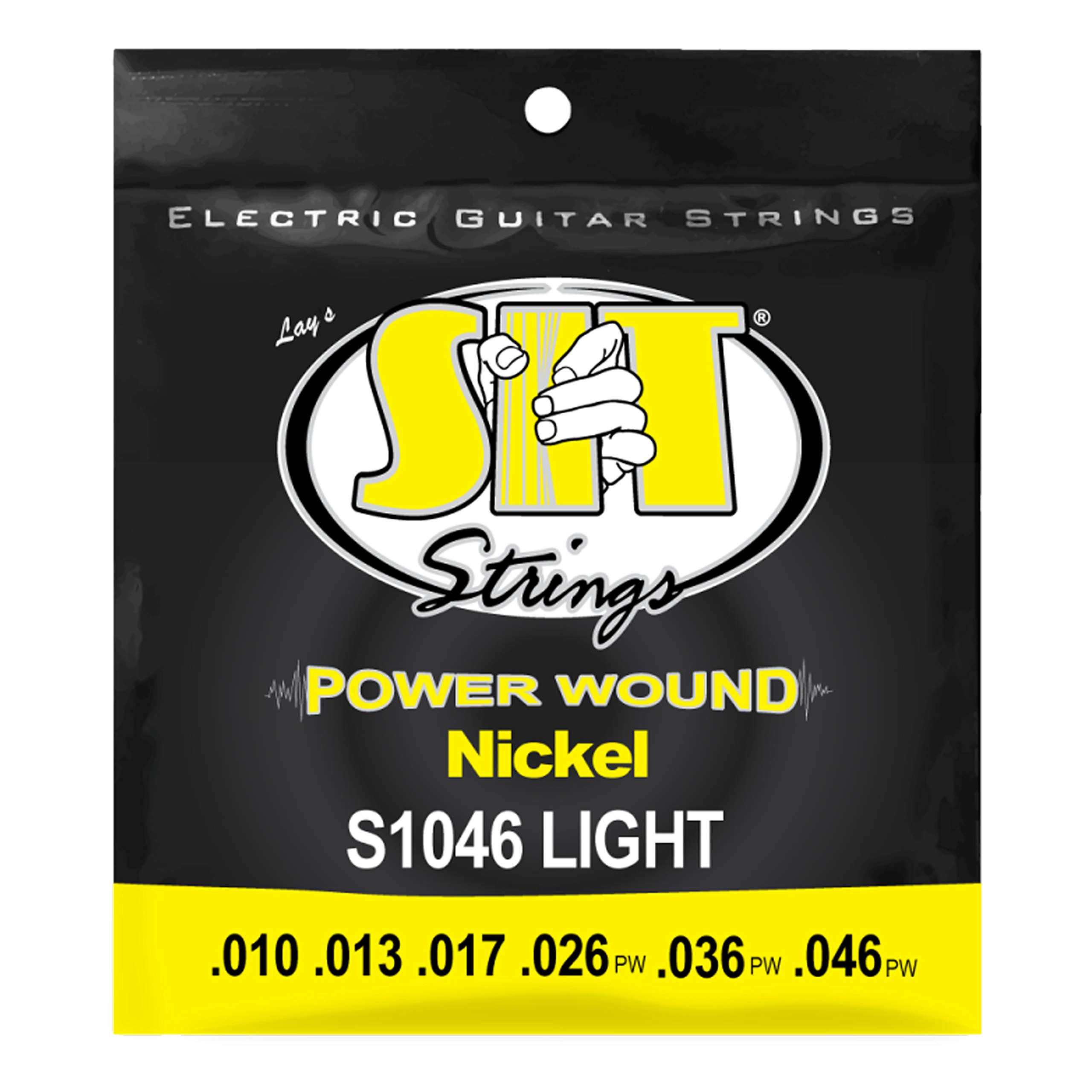 SIT 10-46 Powerwound Nickel Electric Light Guitar Strings