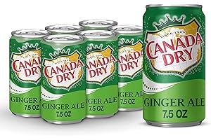 Canada Dry Ginger Ale, 7.5 Fl Oz Cans, 6 Pack