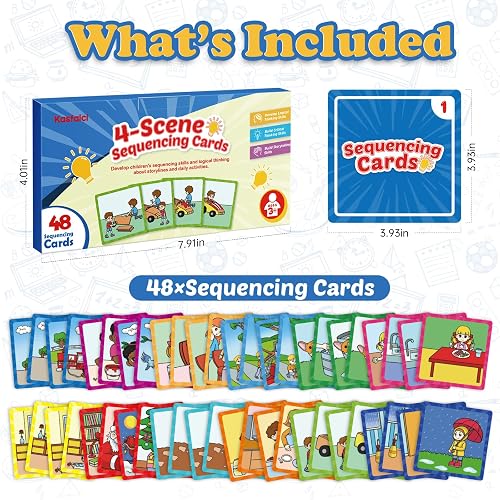 Sequencing Cards,Sequence Board Game For Kids,Speech Seychelles