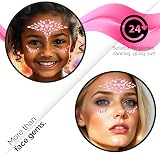 FACEGEM LONDON 6 Pcs Face Gems Adhesive Glitter Jewel Tattoo Sticker Festival view 7