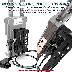KOCACKOO D-Tap to Double-Sided NP-F550/970/570/770