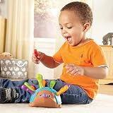 Learning Resources Spike the Hedgehog Fine Motor Toy Color Matching Pegs view 2