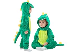 LOLANTA Infant Toddler Animals Romper Costume Fleece Dragon Holiday Birthday Gift