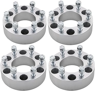 Amazon Com Dcvamous 4pc 6 Lug 6x135 Wheel Spacers 2 With 14x2 0 Studs For Ford F150 Expedition Lincoln Mark Lt Navigator Automotive