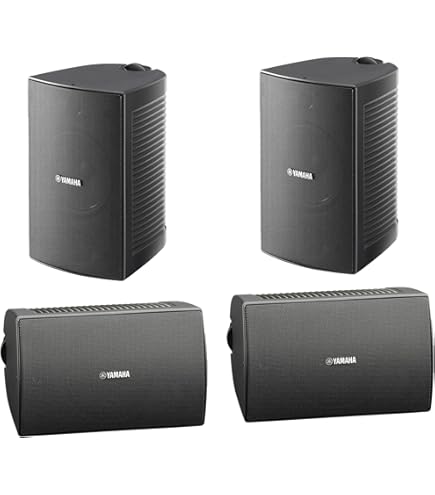 Amazon.com: YAMAHA NS-AW294BL Indoor/Outdoor 2-Way Speakers (Black