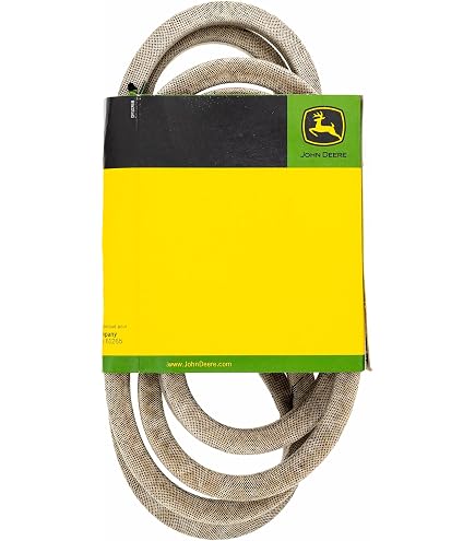 Courroie lisse trapézoïdale qualité d'origine JOHN DEERE, adaptable pour LT150, LT160, LT170, LT180 & LT190 (section: 1/2, L: - Jardin