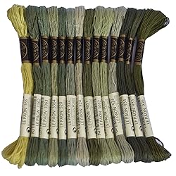 Premium Rainbow Color Embroidery Floss - Cross