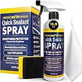 500ML Ceramic Coating for Cars: Quick Effect Coating Agent for Car Motorcycles Trucks & RVs - Extreme Hydrophobic Water Beading & Deep Gloss Shine for Long-Lasting Polish Spray Wax