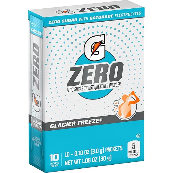 GATORADE – SPORTS DRINKS G ZERO POWDER PACKETS...