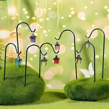 Set De Mesa Y 2 Sillas En Miniatura Rayher Para Terrarios Y Casas De Muñecas | Accesorios De Jardín De 1:12 De Alambre Blanco