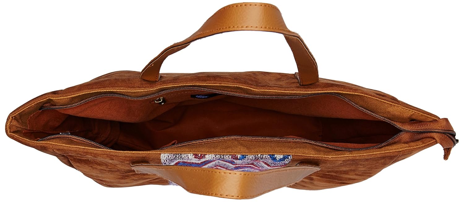 kanvas katha women's tote bag (multicolor) ()