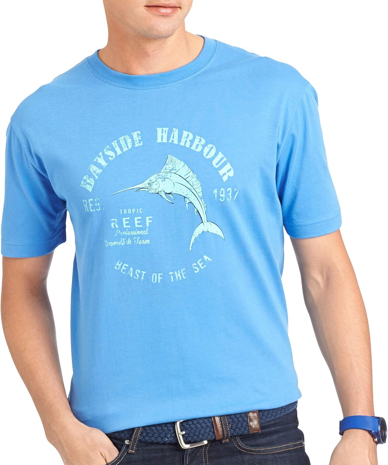 IZOD Men's Short Sleeve Graphic Tee