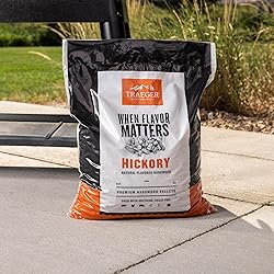 Traeger Grills Hickory 100% All-Natural Wood