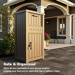 MAIUSCOLI Package Delivery Box for Outside, Large