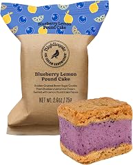 Nightingale Ice Cream Sandwiches Blueberry Lemon Poundcake Ice Cream Sandwich, 2.6 OZ