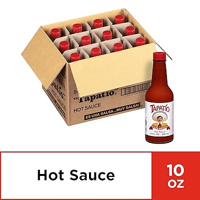 Tapatio Salsa Picante Hot Sauce, 10.0-Ounce (Pack of 12)
