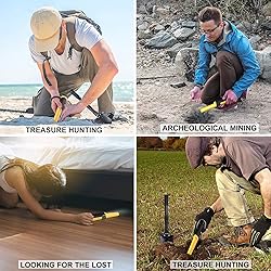 SAKOBS Metal Detector Pinpointer Wand: 5" Detection