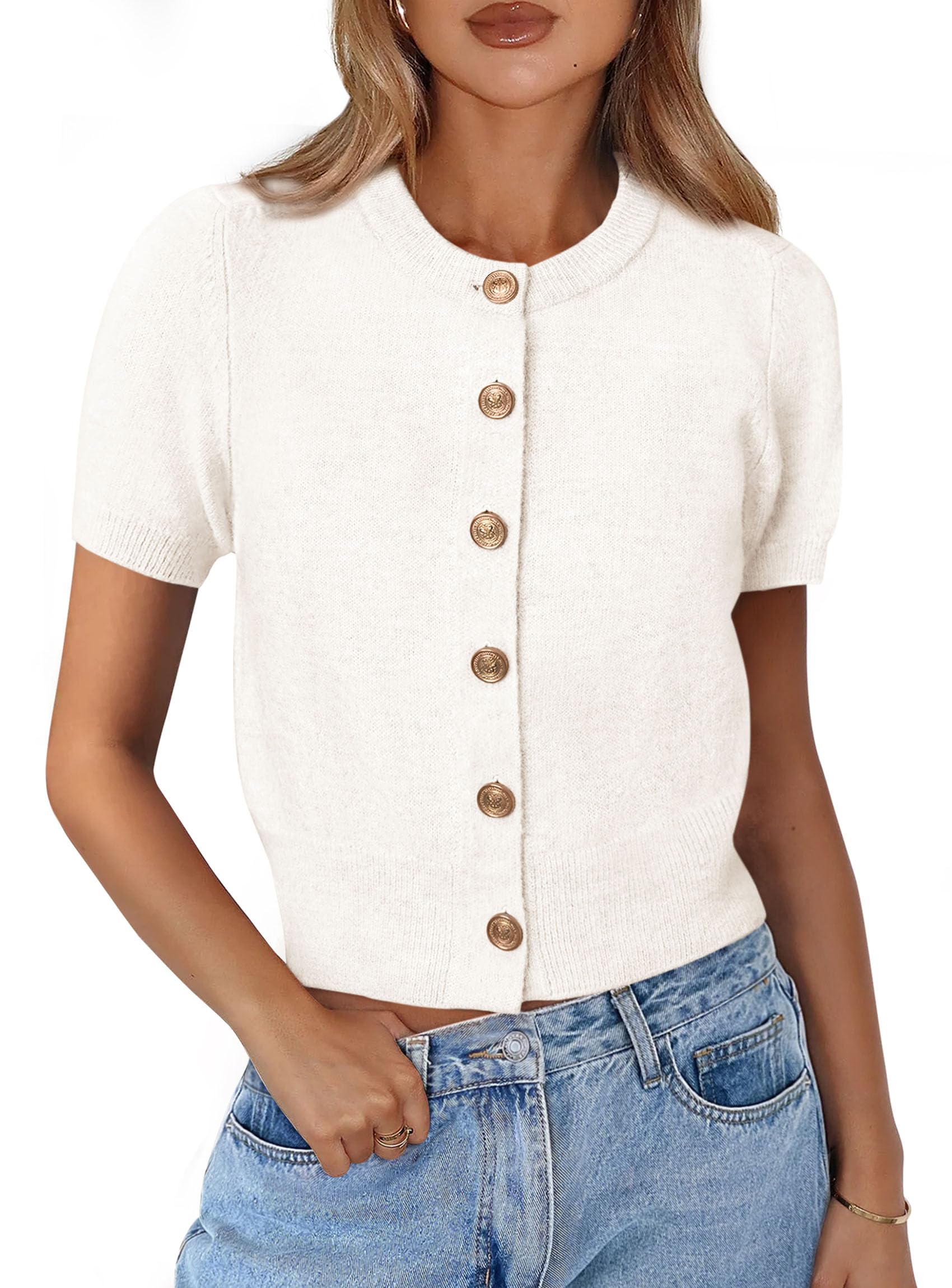 Women's Crochet Cardigans Allegra K Women's Casual Crochet Knit