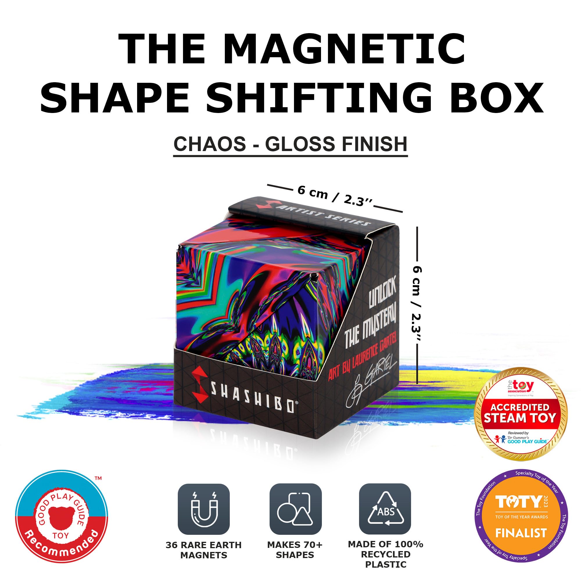 Mua Shashibo Shape Shifting Box - Award-Winning, Patented Fidget Cube w ...