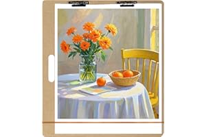 TX liteart Drawing Board - 23" x 26" Sketch Board with Handle for Drafting Art - Portable Sketch Board for Class or Studio Fit in Artists Tote