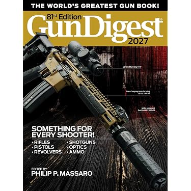 Amazon.com: Gun Digest 2027: 9781959265603: Massaro, Philip P.: Books