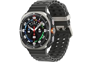 Samsung Galaxy Watch Ultra (2025) 47mm LTE Smartwatch, Titanium Casing, Advanced Sleep Coaching, Running Coach, Energy Score, Heart Rate Tracking, GPS, Titanium Silver [US Version, 2 Yr Warranty]