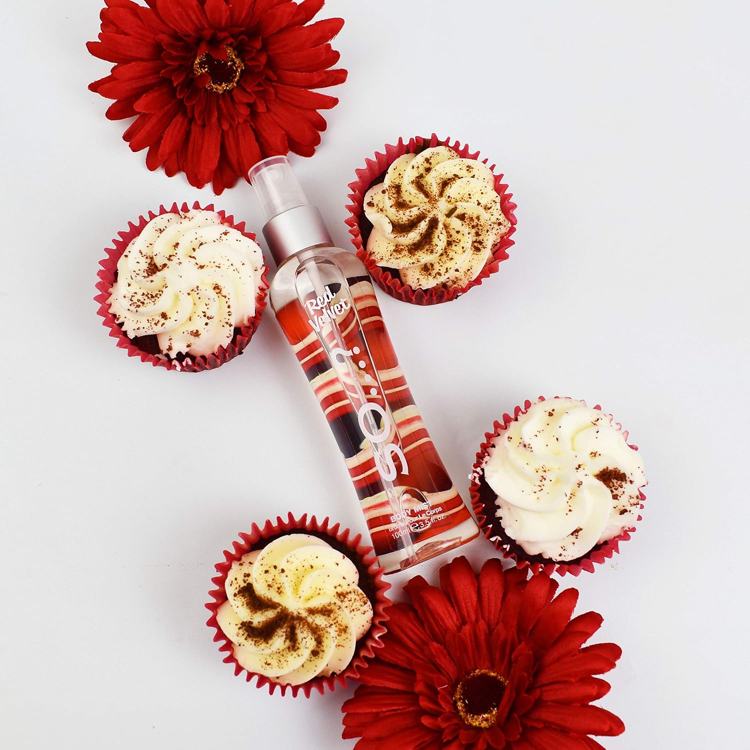 Body Mist By So…? Womens Red Velvet Body Mist Fragrance Spray 100ml, WHITE, 100 ml (Pack of 1) - Image 3