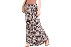 Popana Womens Long Maxi Skirt - Made in USA Long Skirts for Women Trendy - Casual Convertible Sundress Plus Size Maxi Skirt