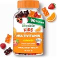 Lifeable Kids Multivitamin Gummies, Ages 2+, Vegetarian, Kosher, 90 Count | Includes 12 vitamins & minerals - vitamin C, D3, 