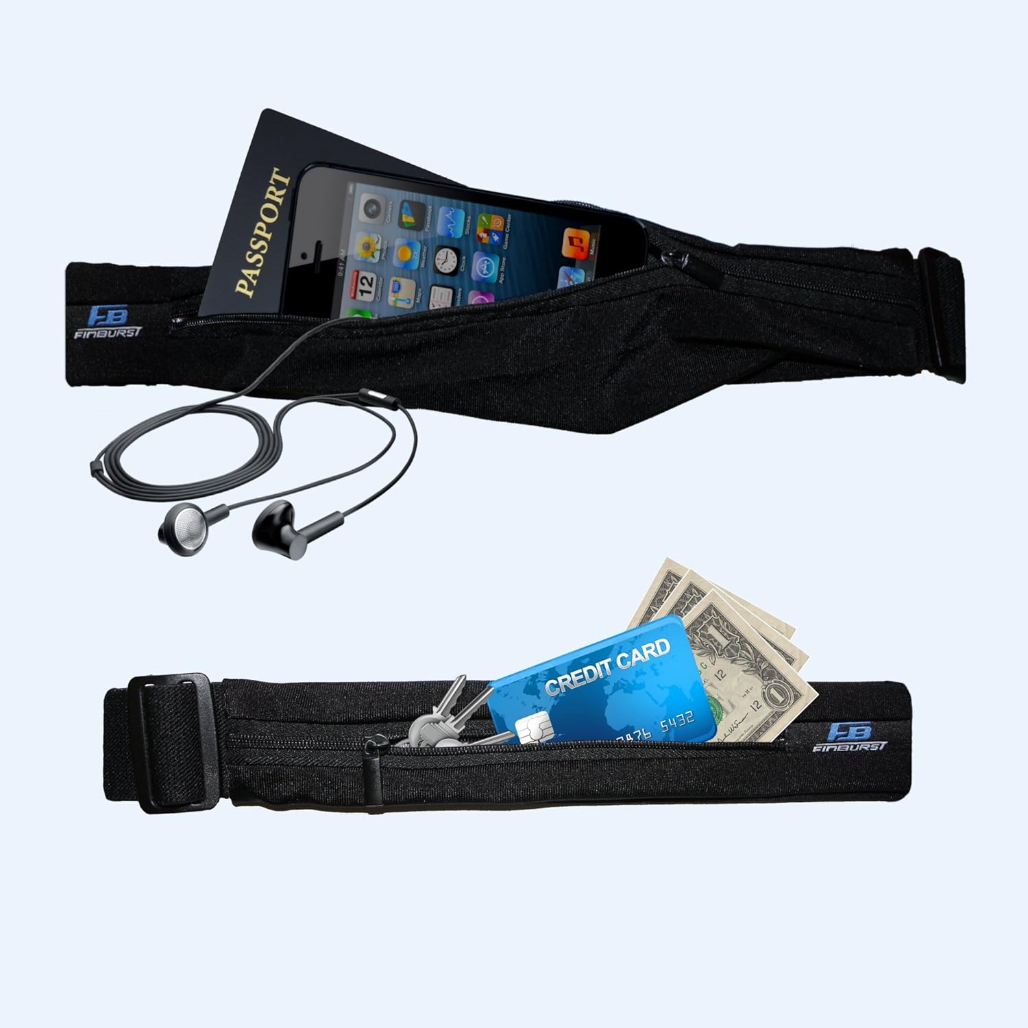 finburst running belt