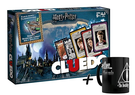 Winning Moves Cluedo - die Welt von Harry Potter Sonderedition mit magischen Extras! Der Spieleklassiker
