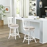 Hillsdale Fairfox Swivel Stool with Rectangular