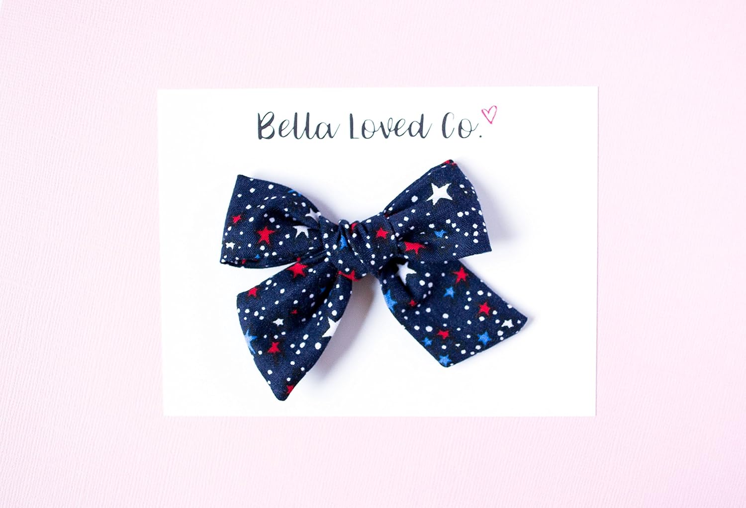 4th of july baby bow