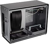 Kolink Rocket V2 Mini ITX PC Case Titanium Grey Aluminium Compact SFF Build view 7