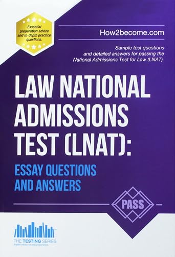 Download Law National Admissions Test (LNAT): Essay Questions and Answers PDF
