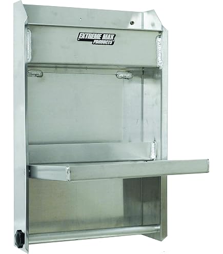 thumbnail image 2 of Pit Posse Aluminum 12-Can Aerosol Oil Caddy Shelf For Trailer Or Garage 2 of 5