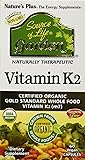 Nature's Plus Sol Garden Vit K2 120 mcg V Capsules, 60 Count