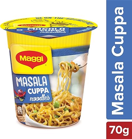 Maggi Nestle Cuppa Noodles, Masala-70g Cup