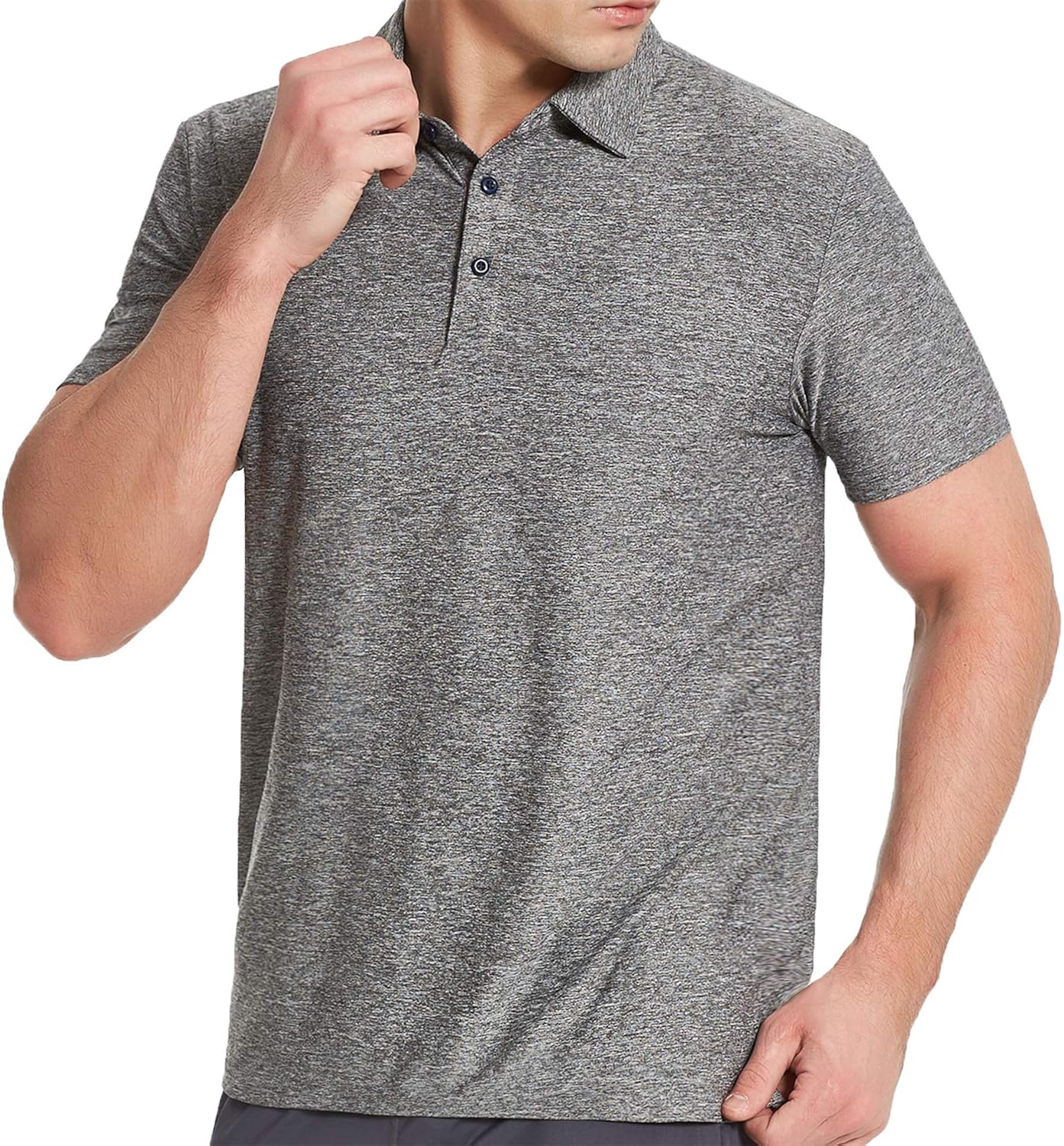 Men's Dry Fit Golf Polo Shirt: Clothing