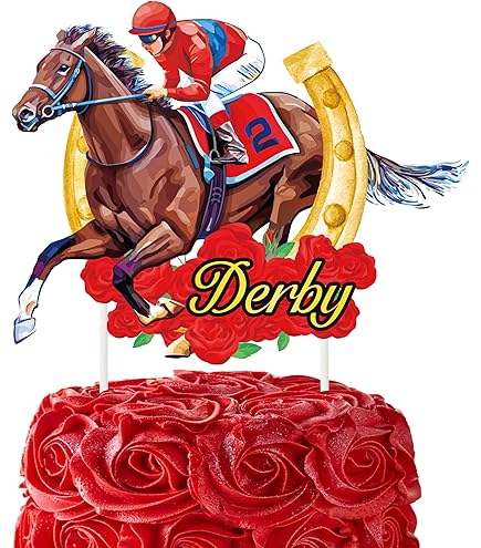 Little Horse Cupcake Toppers Set Picks Equestre Concurso Temático Carreras De Caballos Vaquero Feliz Cumpleaños Fiesta Glitter Decoración Suministros - Juego De 18