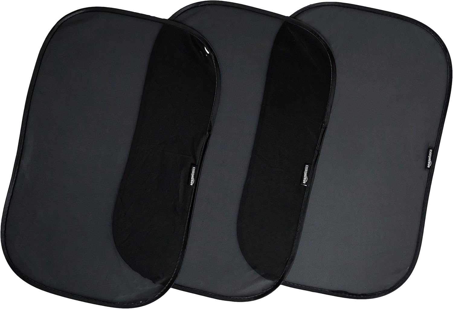 AmazonBasics Car Window StickOn Sun Shade for Side Windows 3Pack