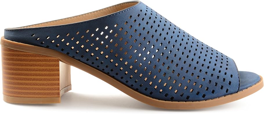 perforated mules