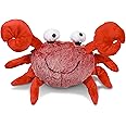 DolliBu Red Crab Stuffed Animal - Super Soft Crab Plush Toy, Cute Crab Ocean Stuffed Animal for Boys and Girls, Adorable Red Stuffed Animal Crab Toy Gift for Kids, Teens, and Adults -12 Inches