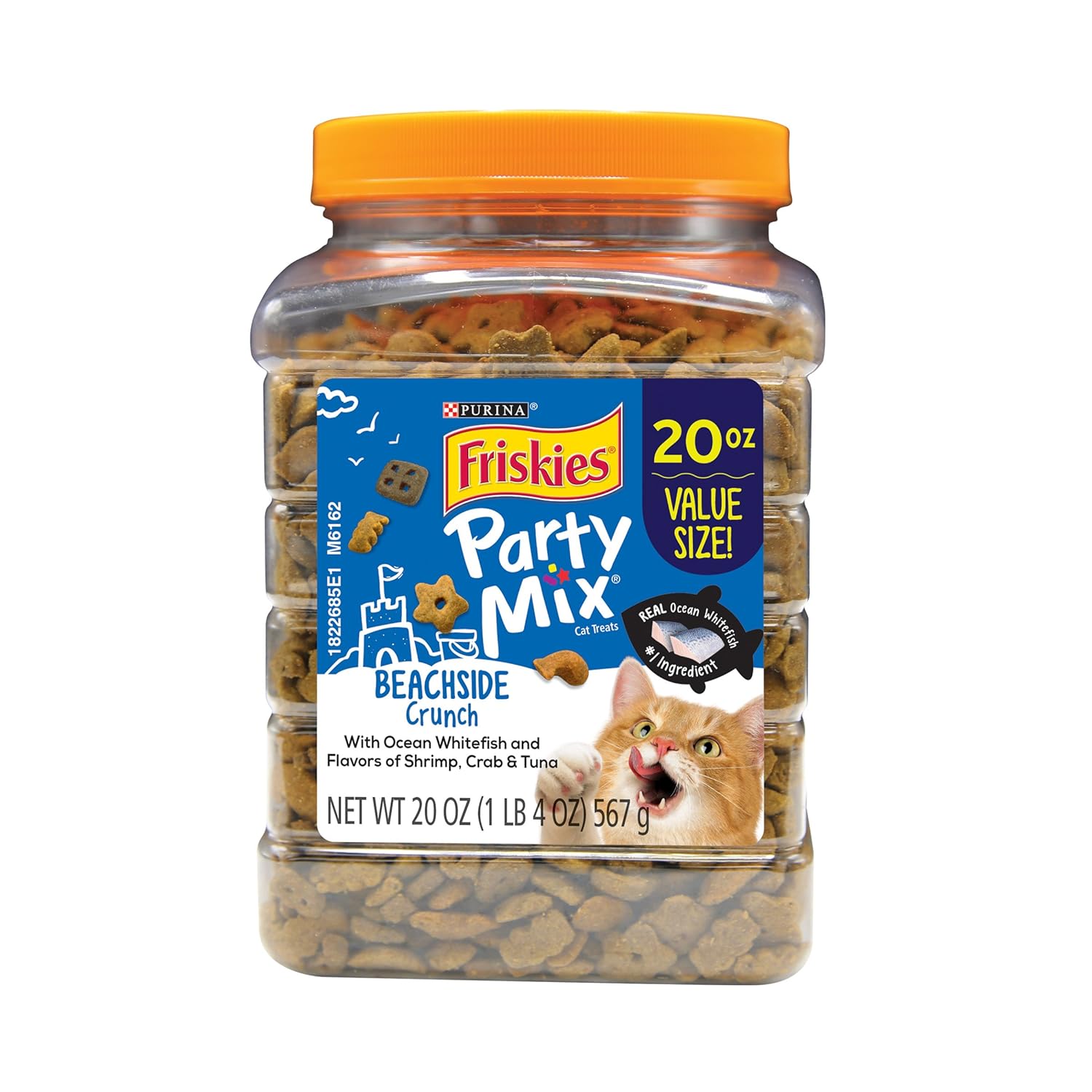 Party Mix Crunch Beachside Cat Treats 20 Oz