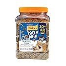 Purina Friskies Party Mix Beachside Crunch Adult Cat Treats - 20 oz. Canister