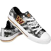 FOCO Washington Commanders NFL Womens Low Top Tie Dye Canvas Shoe - 7
