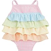 Mud Pie Girls Mud Pie Girls Seersucker Ruffle One Piece